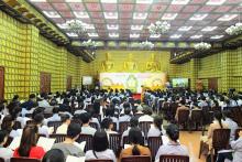 Chùa Giác Ngộ (quận 10, TP.HCM) tổ chức Lễ Quy y Tam bảo nhân mùa Phật đản