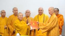 Thượng tọa Thích Nhật Từ tiếp tục giữ chức vụ Phó Viện trưởng Thường trực Học viện Phật giáo Việt Nam tại TP.HCM
