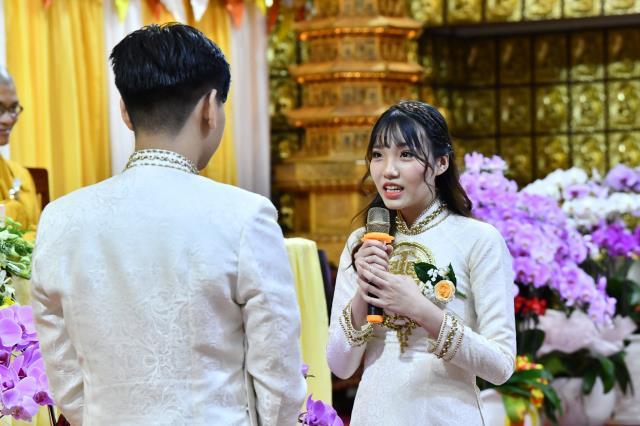 Lễ Hằng Thuận của chú rể Bùi Xuân Nghĩa và cô dâu Lạc Bảo Di 