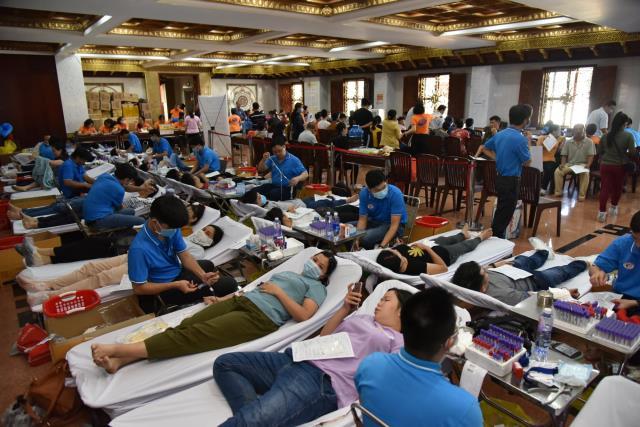 544 người tham gia hiến máu nhân đạo tại chùa Giác Ngộ (HM38)