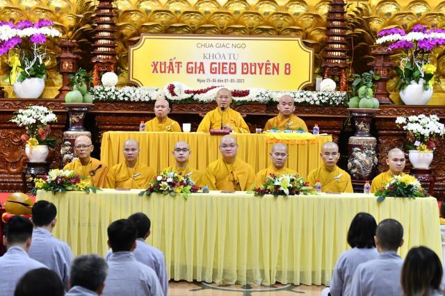 TP.HCM: Gần 170 hành giả tham dự khóa tu Xuất Gia Gieo Duyên tại chùa Giác Ngộ