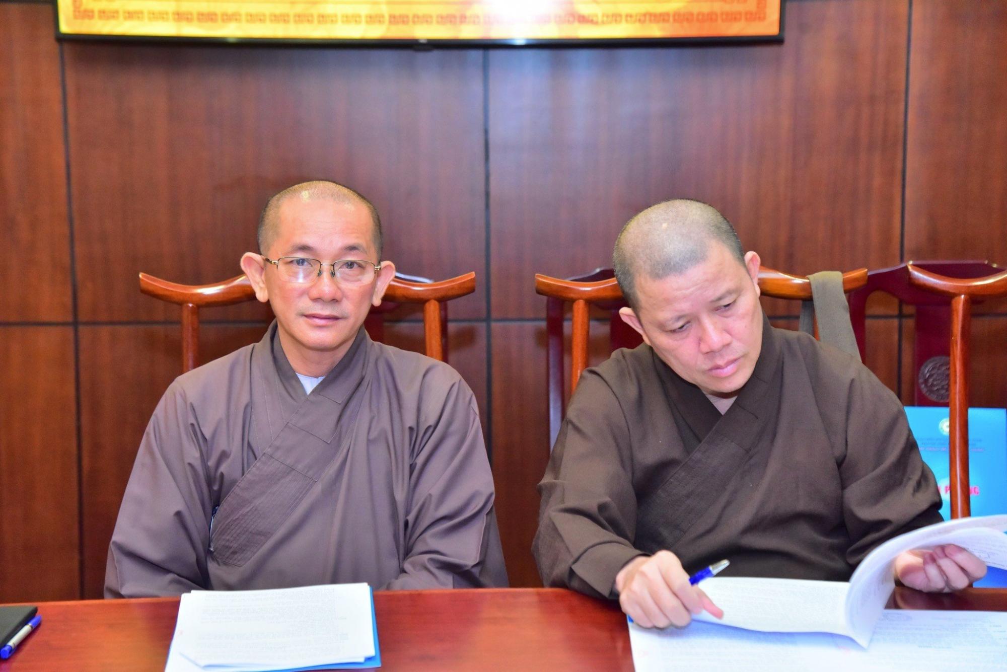 Sơ kết công tác Phật sự 06 tháng đầu năm 2023 của Ban Giáo dục Phật giáo TP.HCM 