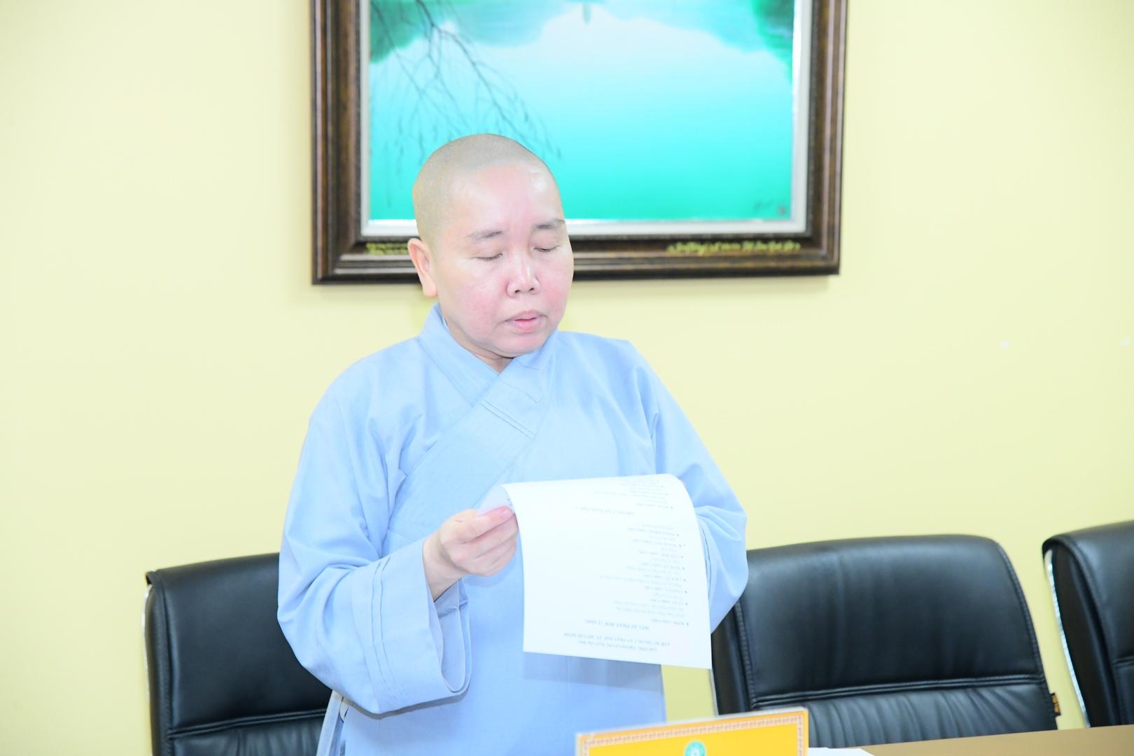 Ban Giáo dục Phật giáo TP.HCM họp triển khai Lễ Tổng kết Phật sự năm 2023 và triển khai phương hướng năm 2024