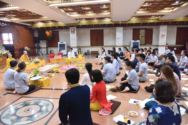 Chùa Giác Ngộ: Các lớp học Tuổi Trẻ Hướng Phật rộn ràng tất niên cuối năm
