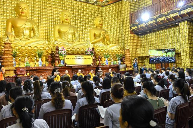 Khóa tu Tuổi Trẻ Hướng Phật tại chùa Giác Ngộ