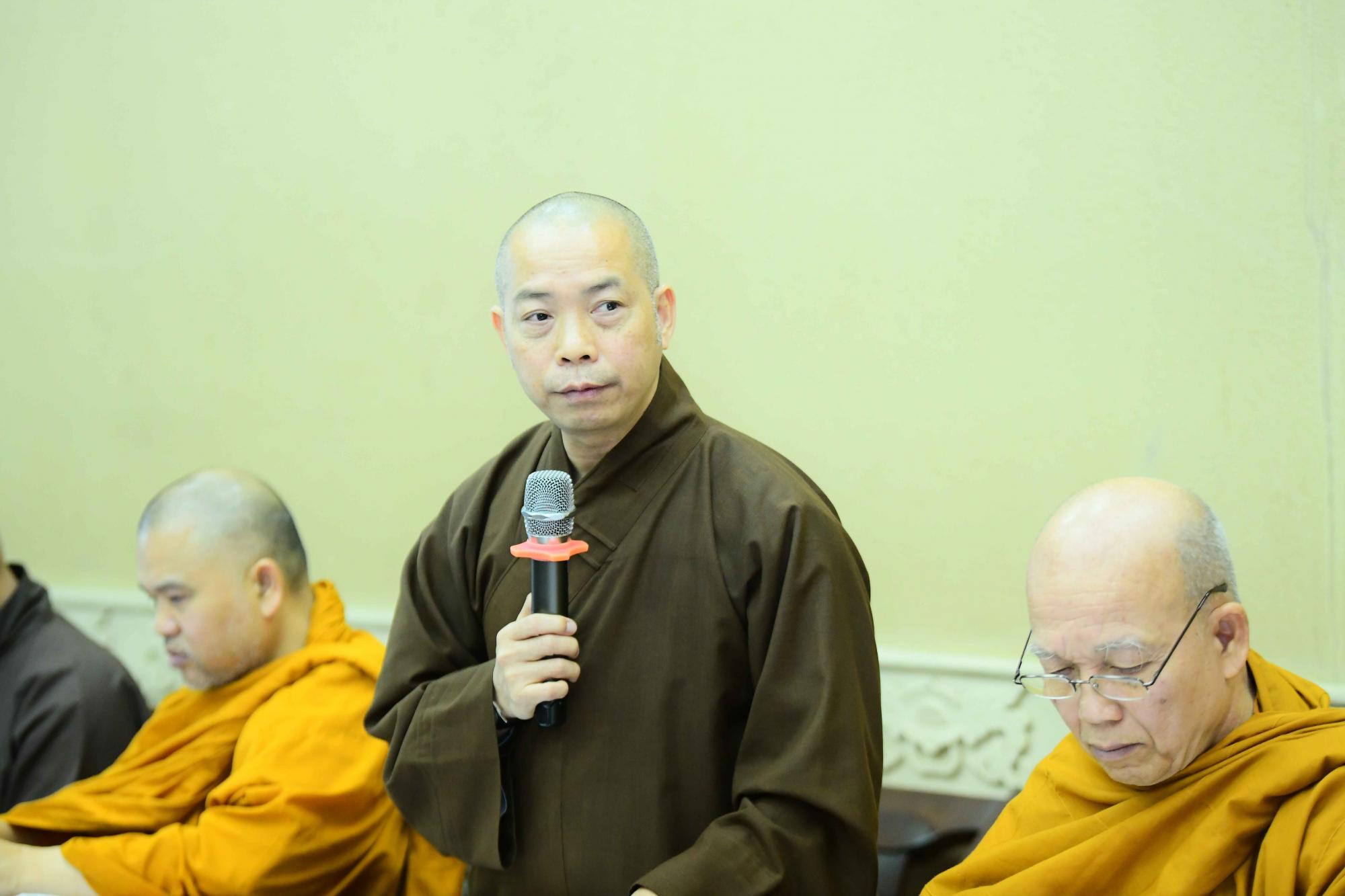 Phiên họp thường kỳ hội đồng điều hành Học Viện Phật Giáo Việt Nam tại TP. HCM 