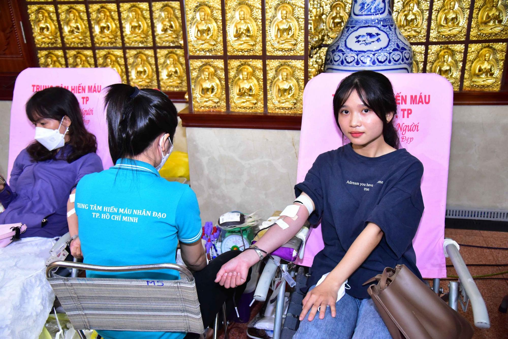 Chùa Giác Ngộ tạo thiện duyên giúp hơn 700 người hiến máu nhân đạo