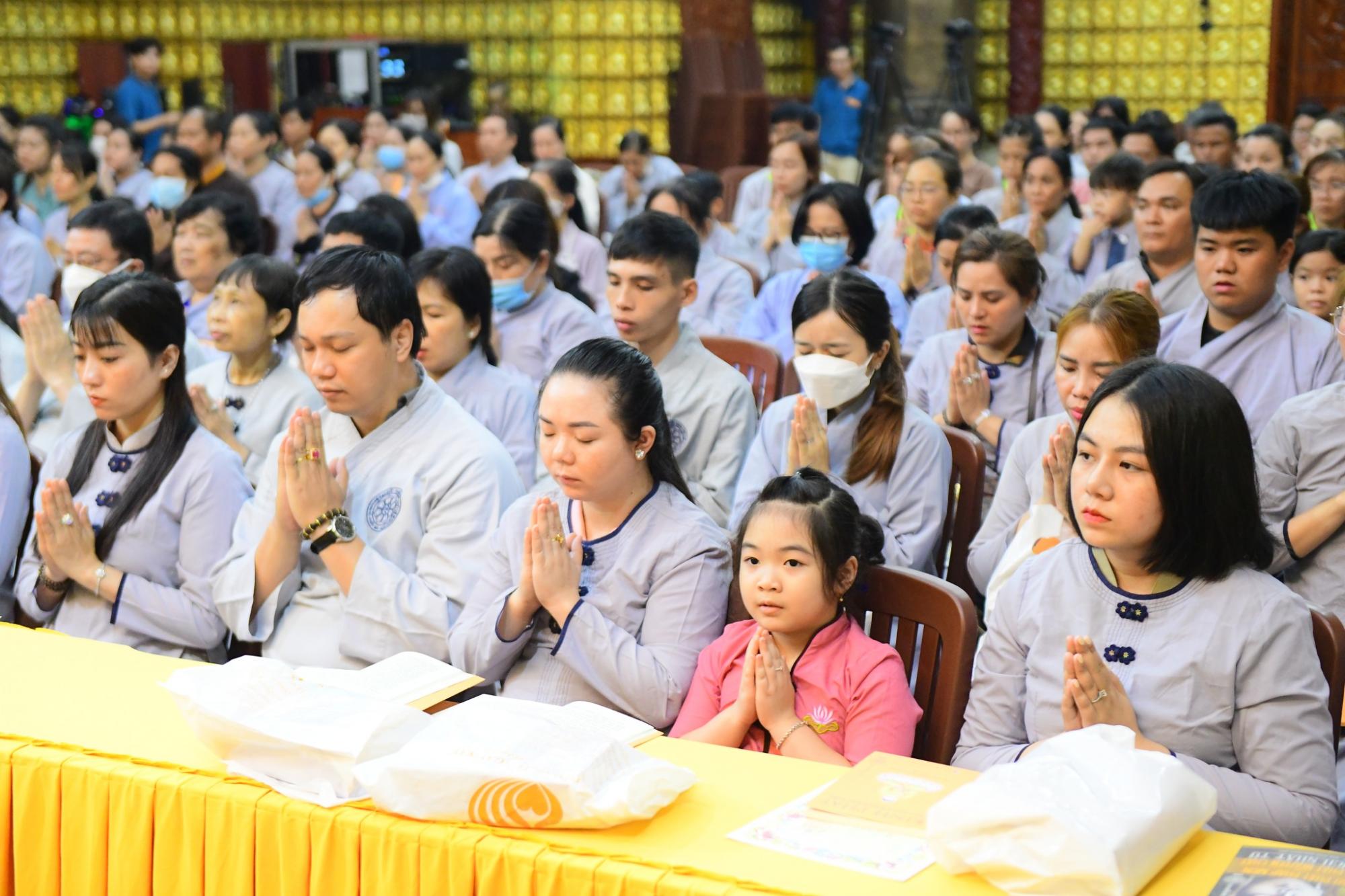 Chùa Giác Ngộ: Gần 300 người phát nguyện trở thành con Phật