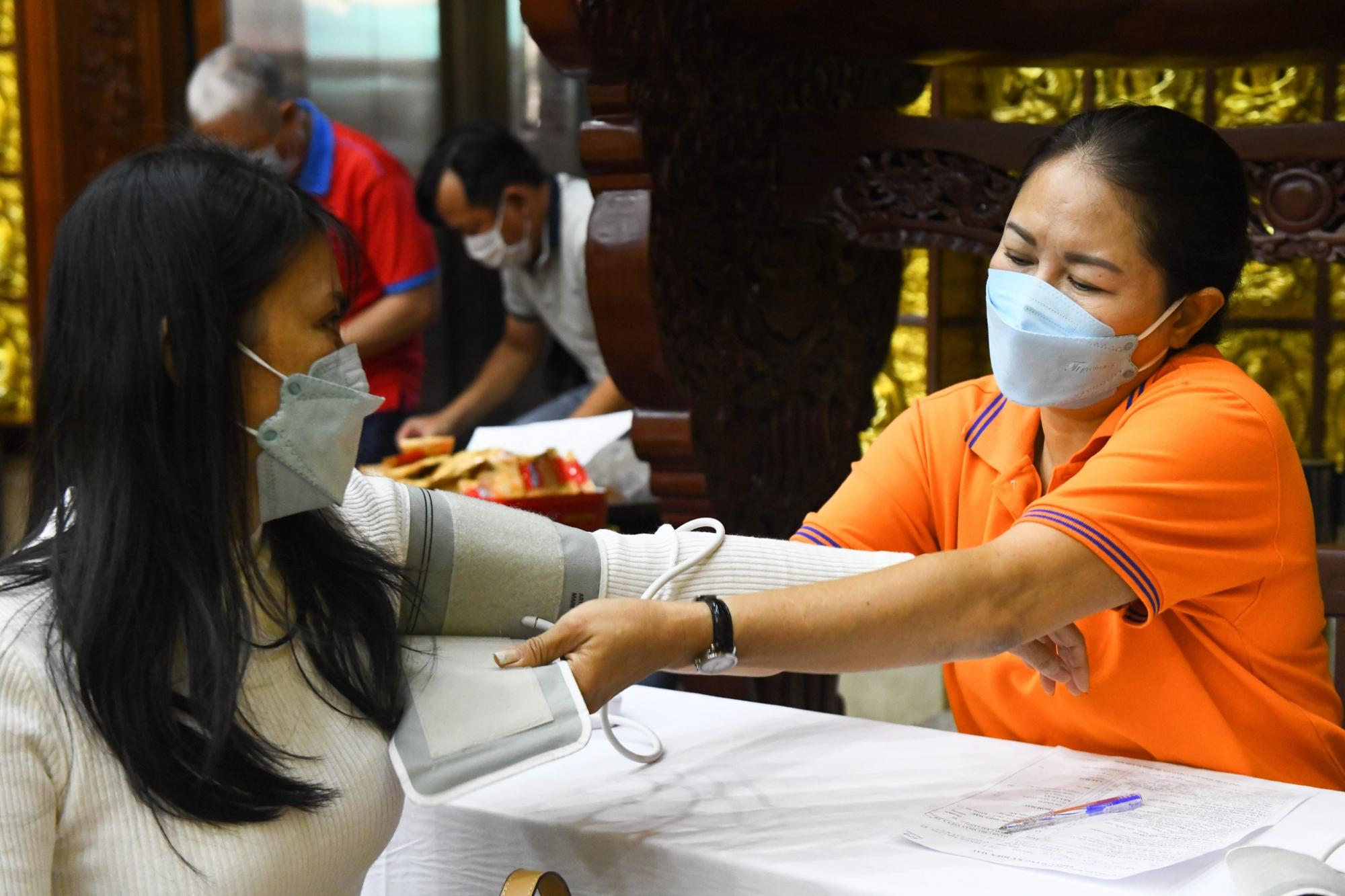 Chùa Giác Ngộ: Gần 450 tình nguyện viên hiến máu đầu xuân