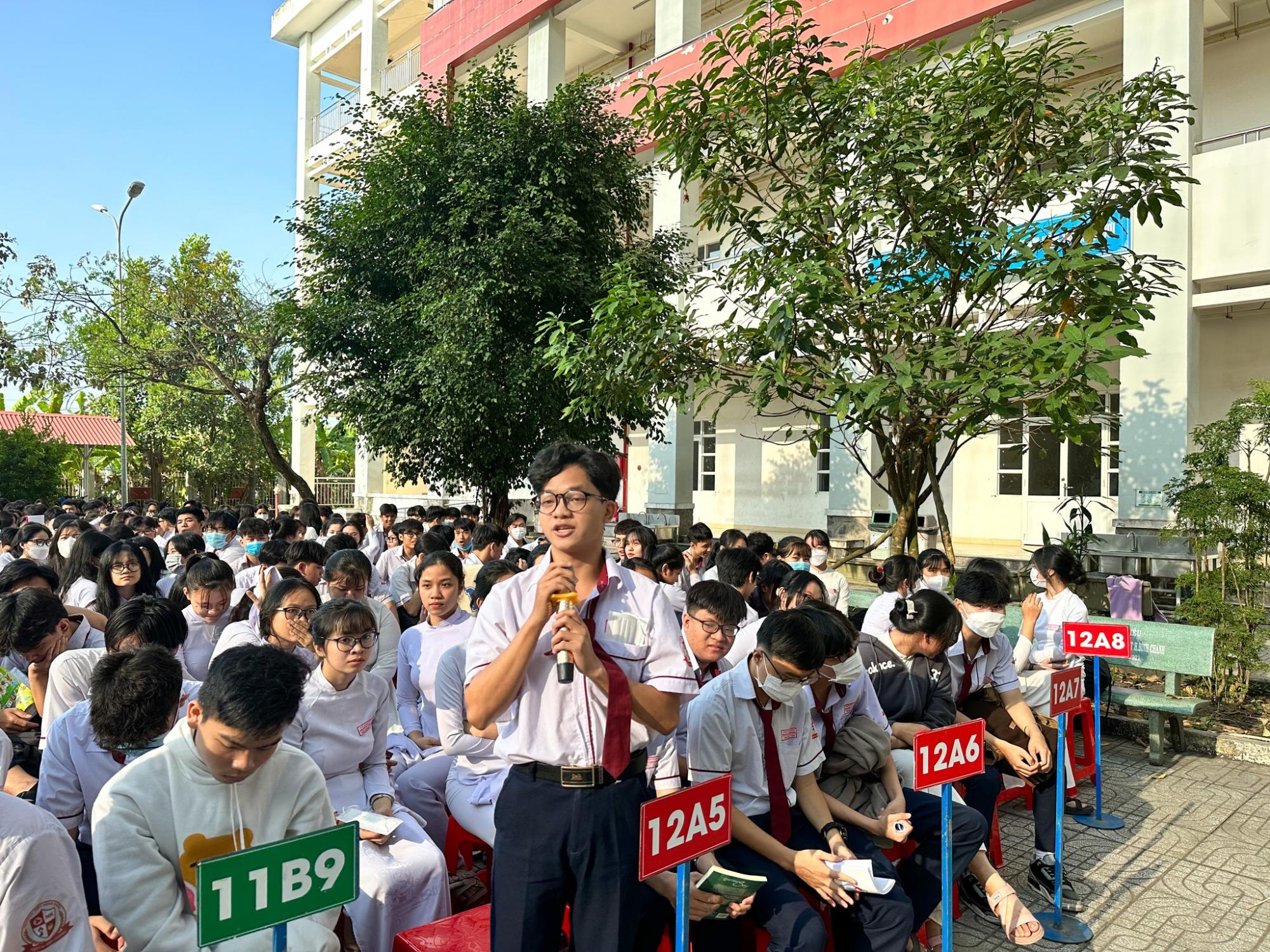 Pháp thoại lòng biết ơn tại Trường THPT Năng khiếu TDTT huyện Bình Chánh