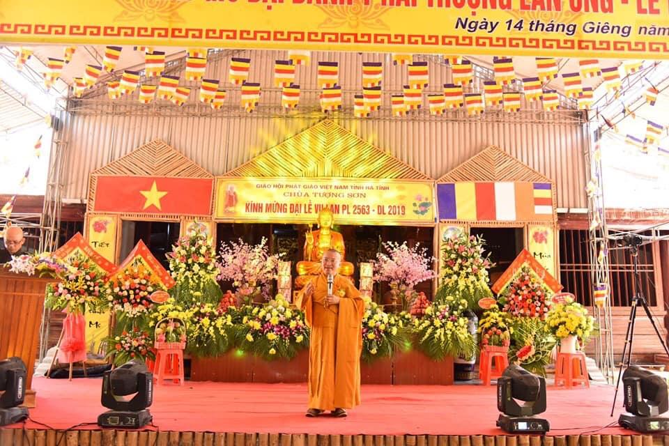 Vu-lan chùa Tượng Sơn, Hà Tĩnh, ngày 10-8-2019.