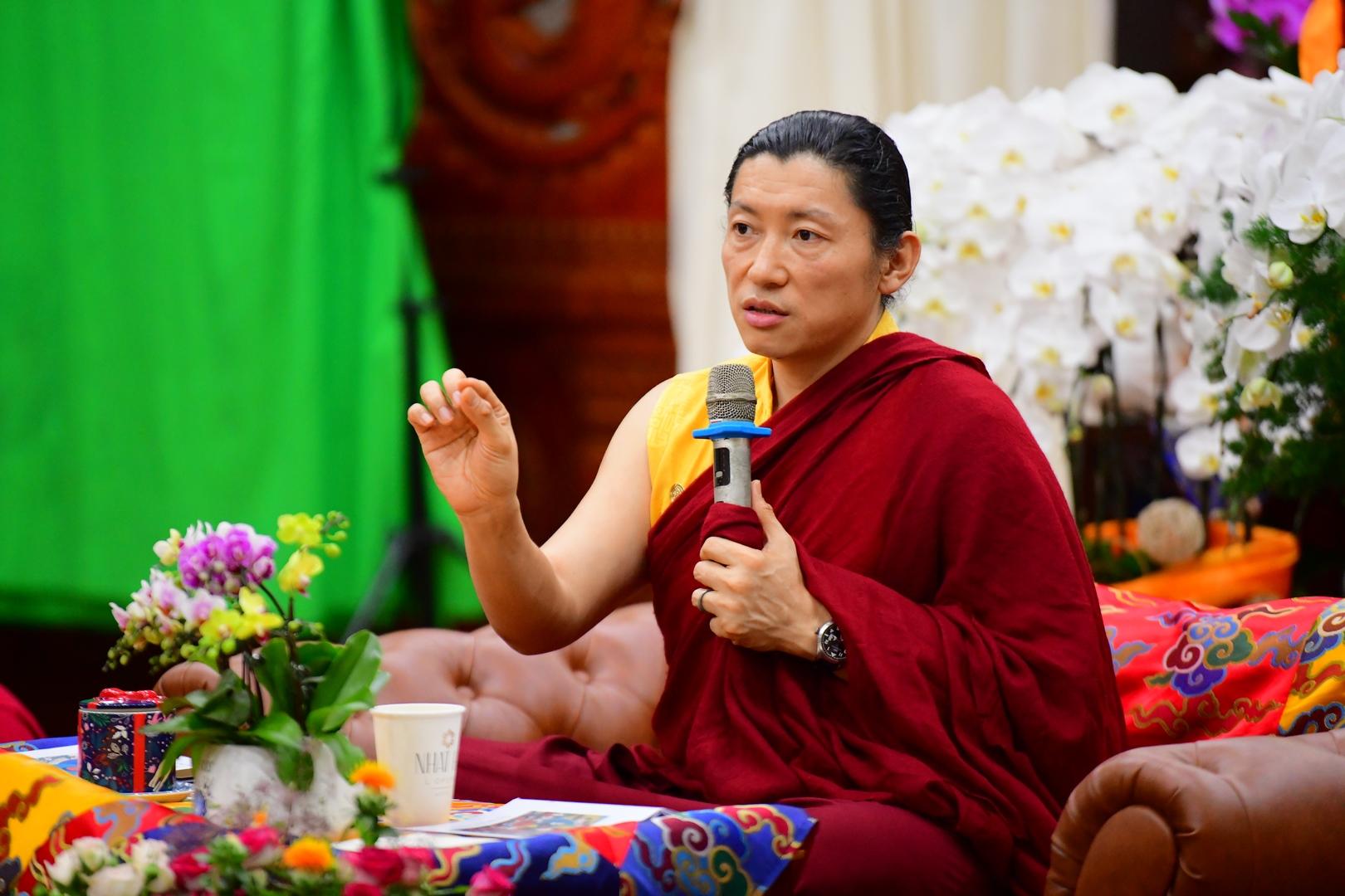 Pháp đàm về thiền của ngài Kyabgön Phakchok Rinpoche tại chùa Giác Ngộ (quận 10, TP.HCM)
