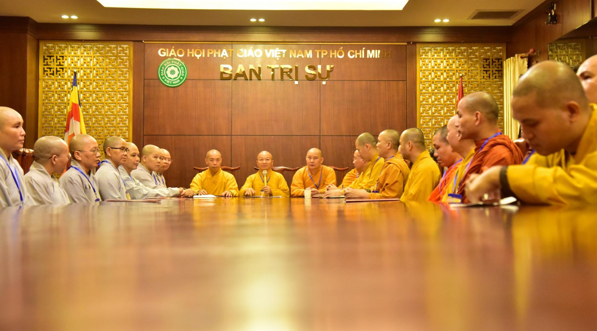 VNQT: Phiên họp đầu tiên của ban Phật giáo Quốc tế GHPGVN TP.HCM nhiệm kỳ X (2022-2027)