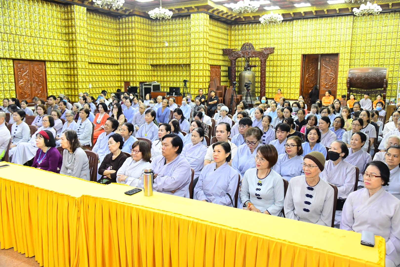 Hình ảnh khóa tu Ngày An Lạc chùa Giác Ngộ