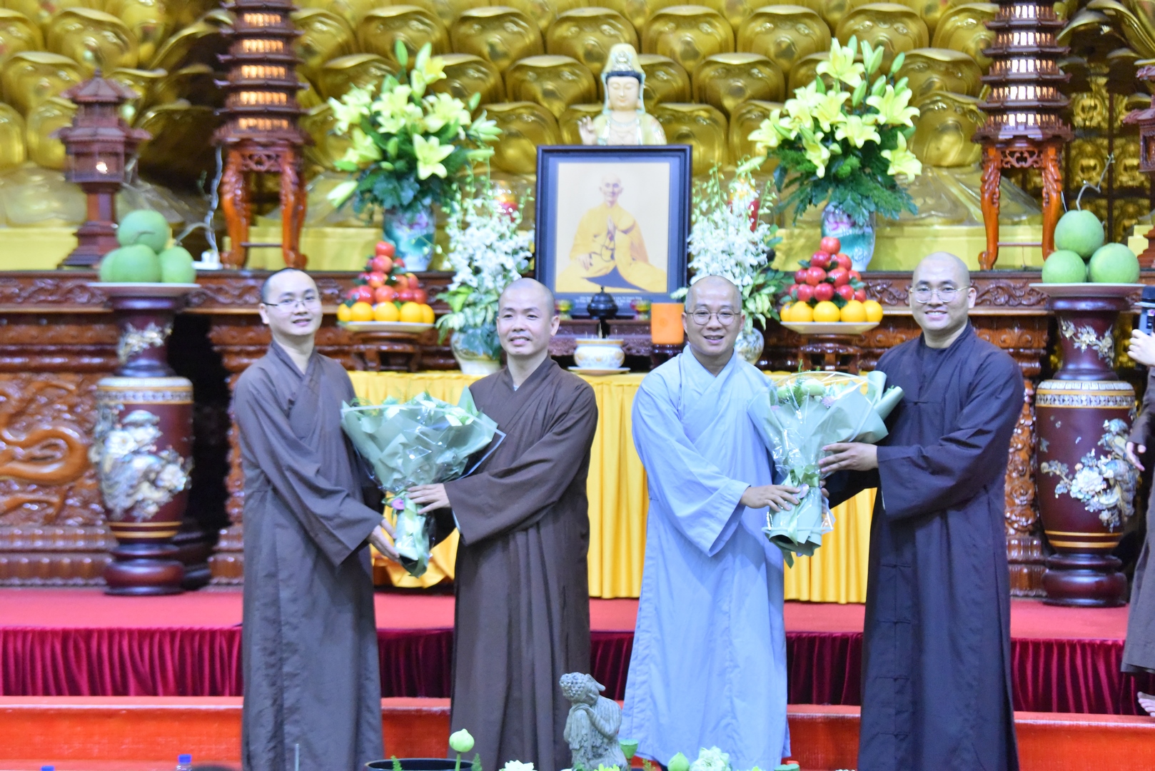 Hình ảnh khóa tu Tuổi trẻ hướng Phật - chùa Giác Ngộ